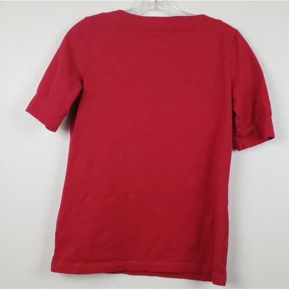 Pendleton | Red Short Sleeve Top - Picture 2 of 7